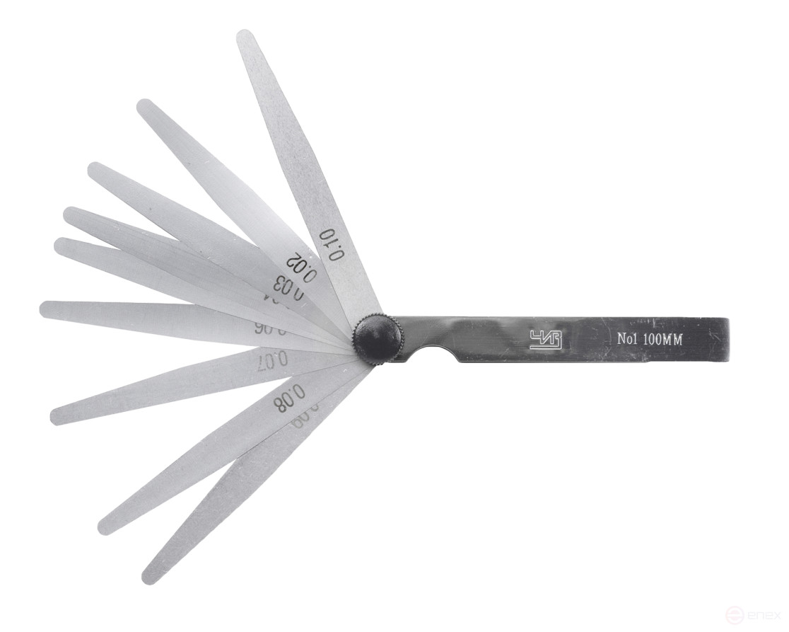 Набор щупов N1 0,02 - 0,1 L=100 ЧИЗ