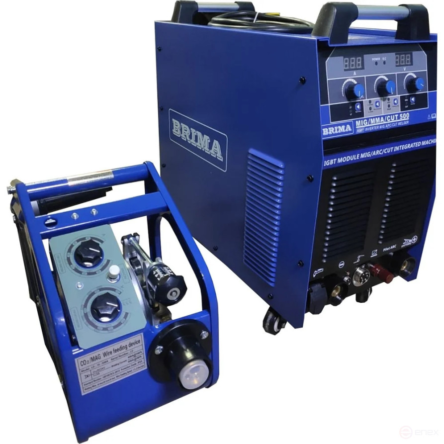 Plasma Cutting Inverter CUT-120 with MIG/MMA-505 function (380V)