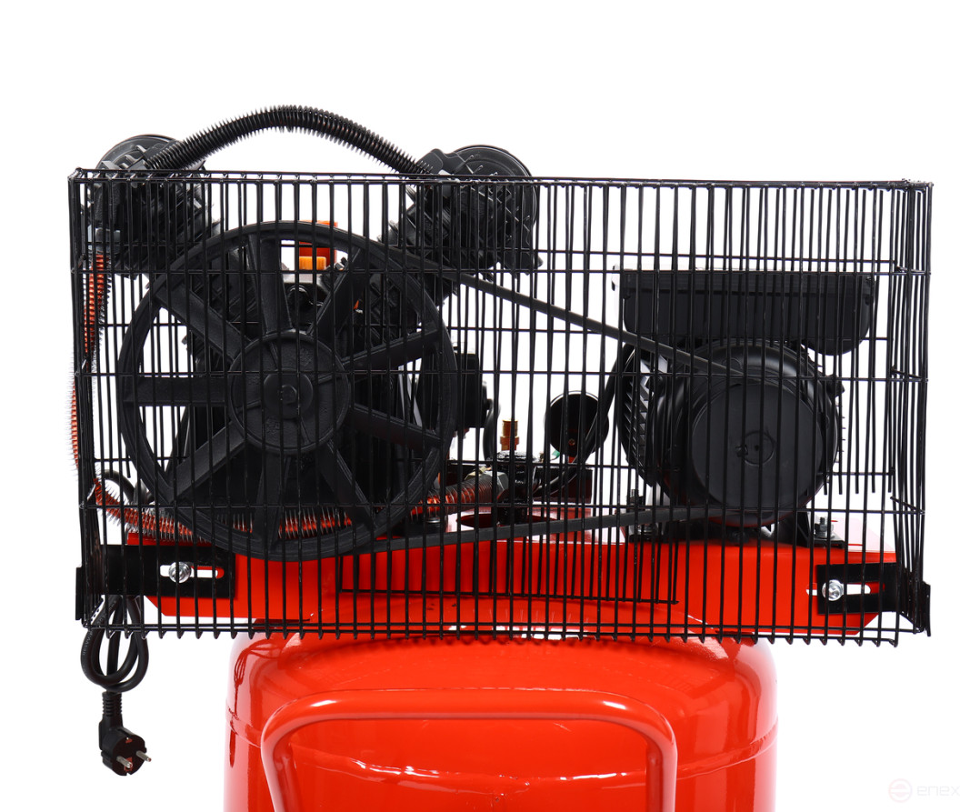 Компрессор пневматический 220В 2.2кВт 8атм. 300л/мин. ресивер-120л поршн. ремен. вертикальный GTE