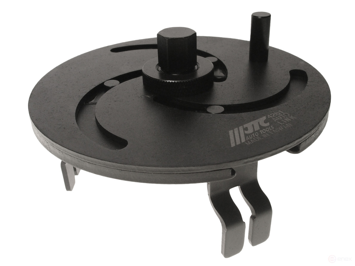 Съемник крышек насосов топливных универсальный 3-х лапый 100-170мм JTC