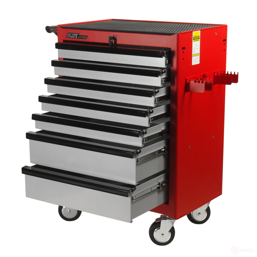 7-section tool cart (JTC-3931) with a set of 344 JTC tools