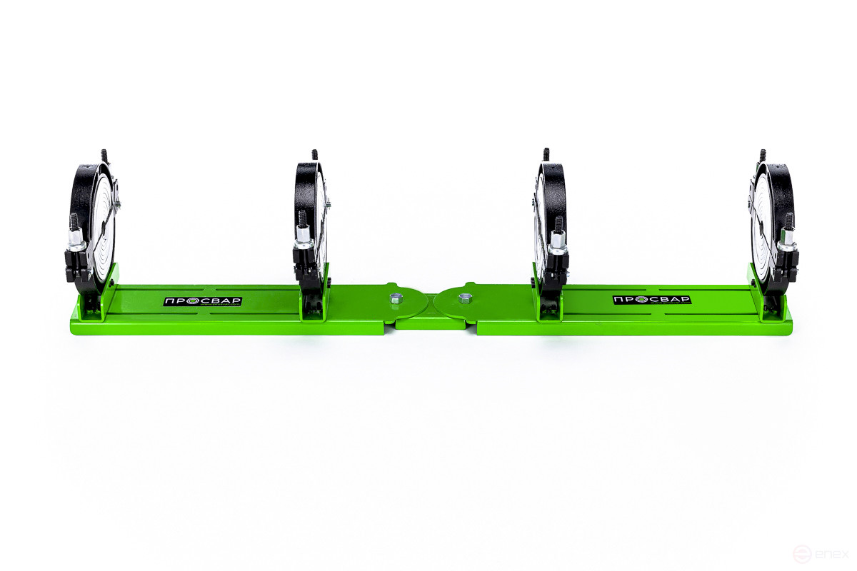 4-clamp positioner for electric coupling welding of pipes CLEARANCE (40-200 mm)