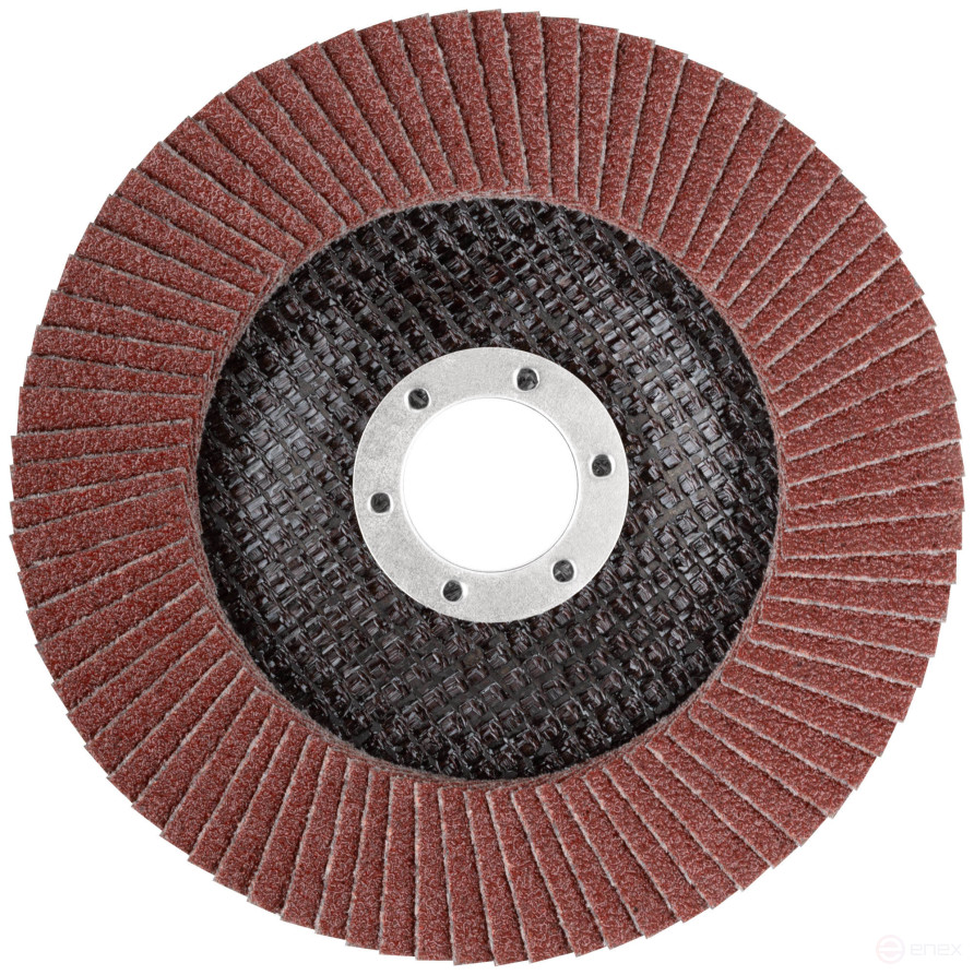 Круг лепестковый торцевой плоский 125 мм, P 80
