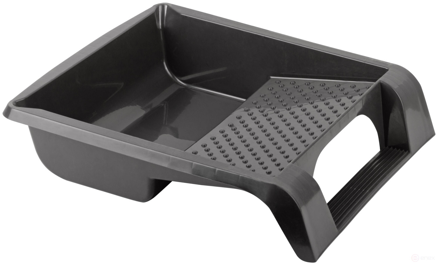 Paint tray 395 x 346 mm (black) with fixing pedal