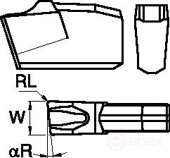 Пластина A2030R06CF02 KCU25