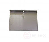 1-sided aluminum snow shovel without a bar S=1.5 mm 500x600 D-40 (pack. 10 pcs.)