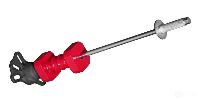 Hub puller impact (plate with 4 holes unbalanced) JTC