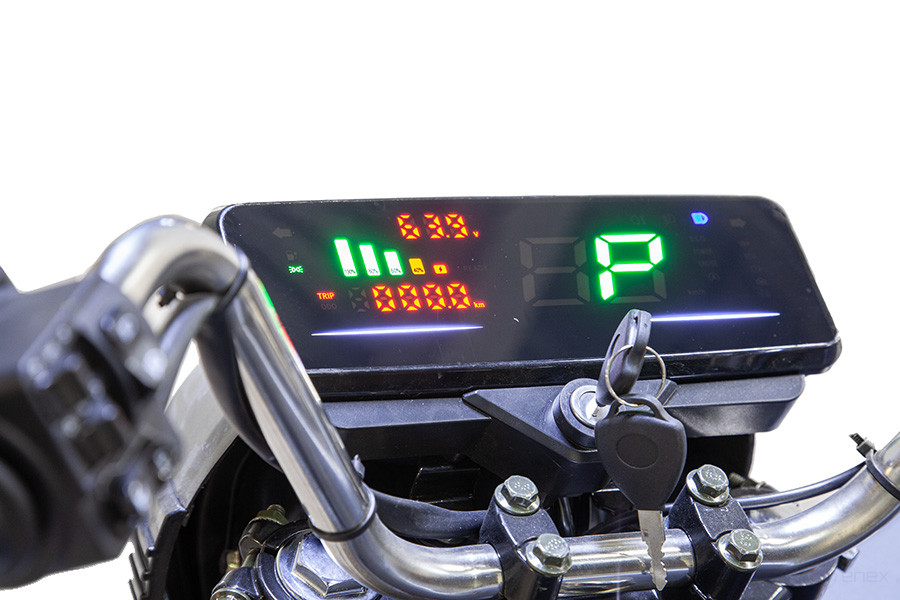 Cargo electric tricycle Rutrike Titan NEXT 2000 60V1500W, black