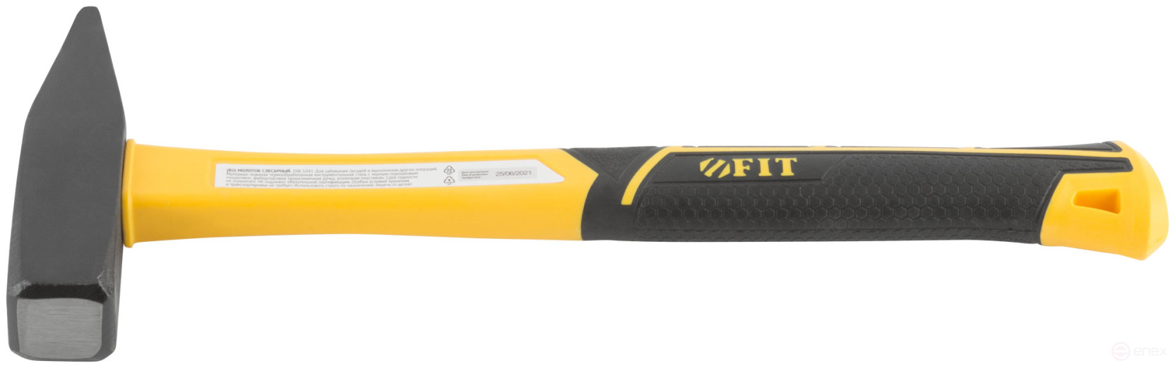 Молоток кованый, фиберглассовая усиленная ручка, Профи 600 гр.