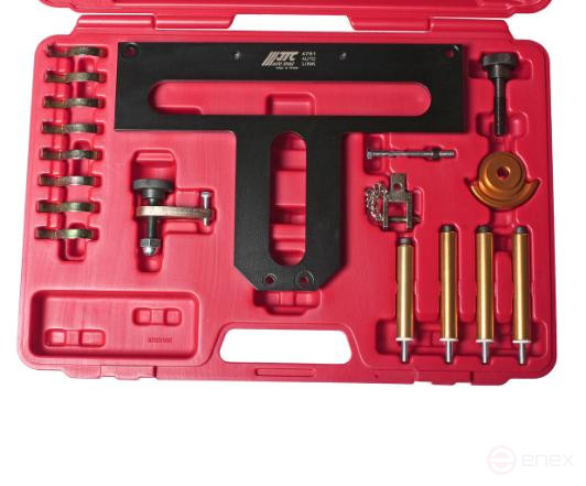 BMW E42,46,85,90/91 VALVETRONIC Camshaft Disassembly Tool Kit 18 items (case) JTC