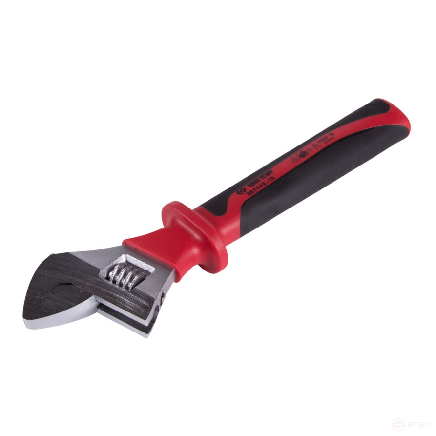 Adjustable dielectric wrench 260 mm KING TONY 3611VE-10