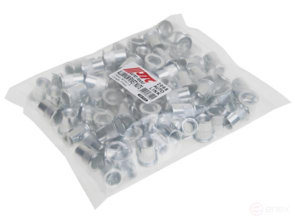 Заклепка резьбовая M10х1.5мм алюминиевая 100шт. JTC