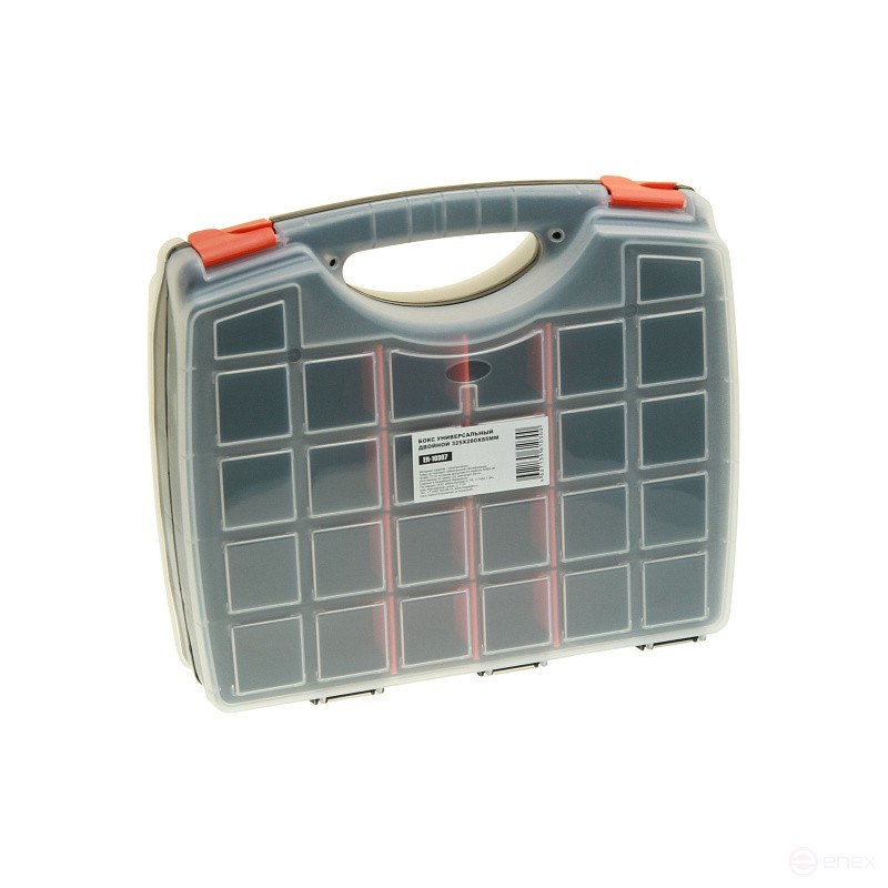 Бокс универсальный ER-10307 двойной 325х280х85мм ЭВРИКА /1/5
