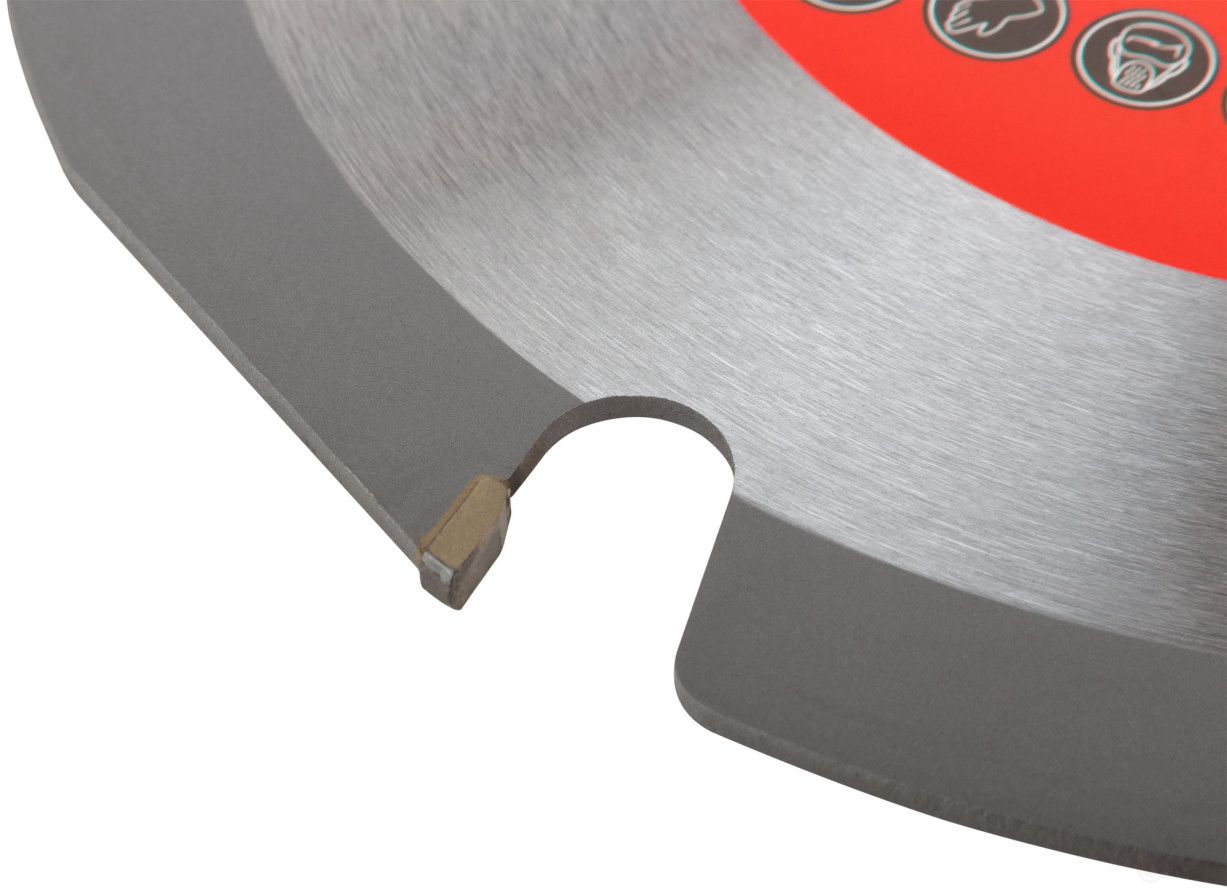 Диск пильный по дереву, посадочный диаметр 22,2 мм, 6 зубьев с карбидными вставками, 230 мм