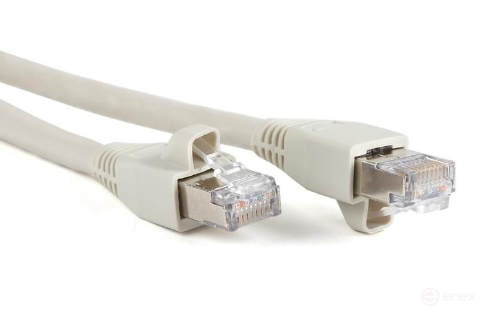 PC-LPM-STP-RJ45-RJ45-C6a-3M-LSZH-GY Patch Cord F/UTP, Shielded, Cat.6a (100% Fluke Component Tested), LSZH, 3m, Grey