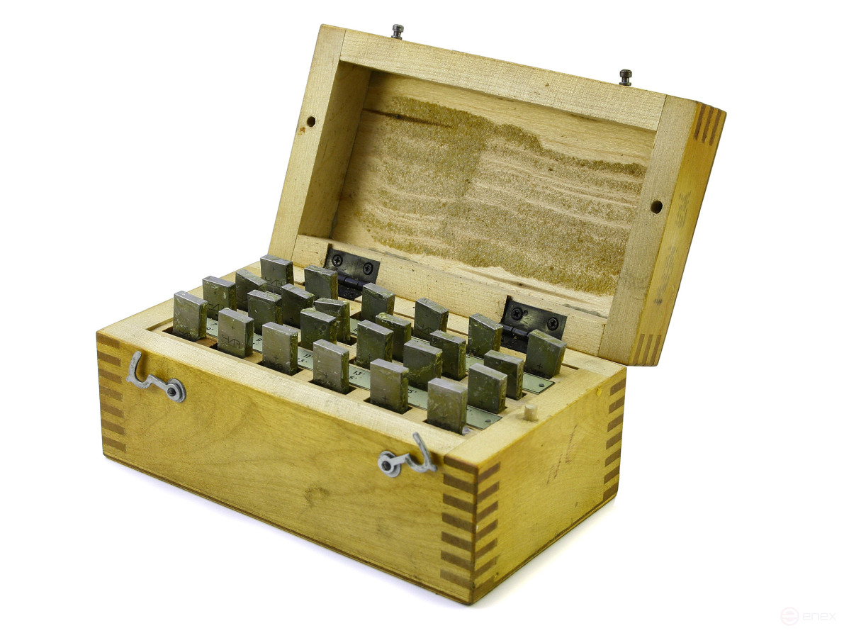 Набор мер плоского угла призматических N6 - 1 ЧИЗ