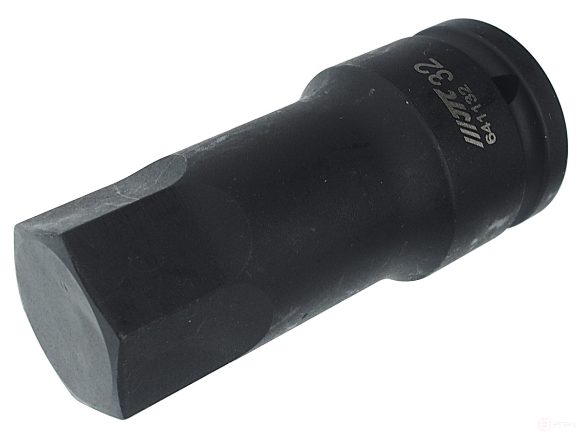 Головка торцевая 3/4" HEX H32 ударная L=100мм JTC