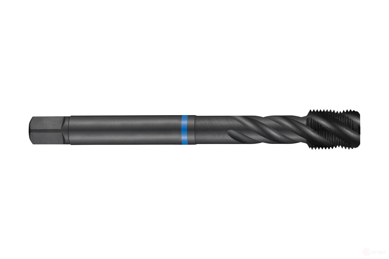 Машинный метчик со спиральной канавкой 40°, Blue Shark MF 20