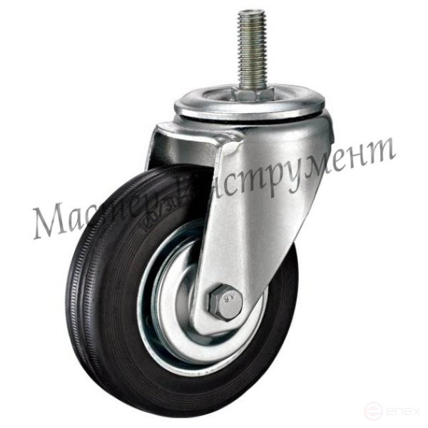 KP 160 Wheel prom.swivel bolt.fixed. (M16)