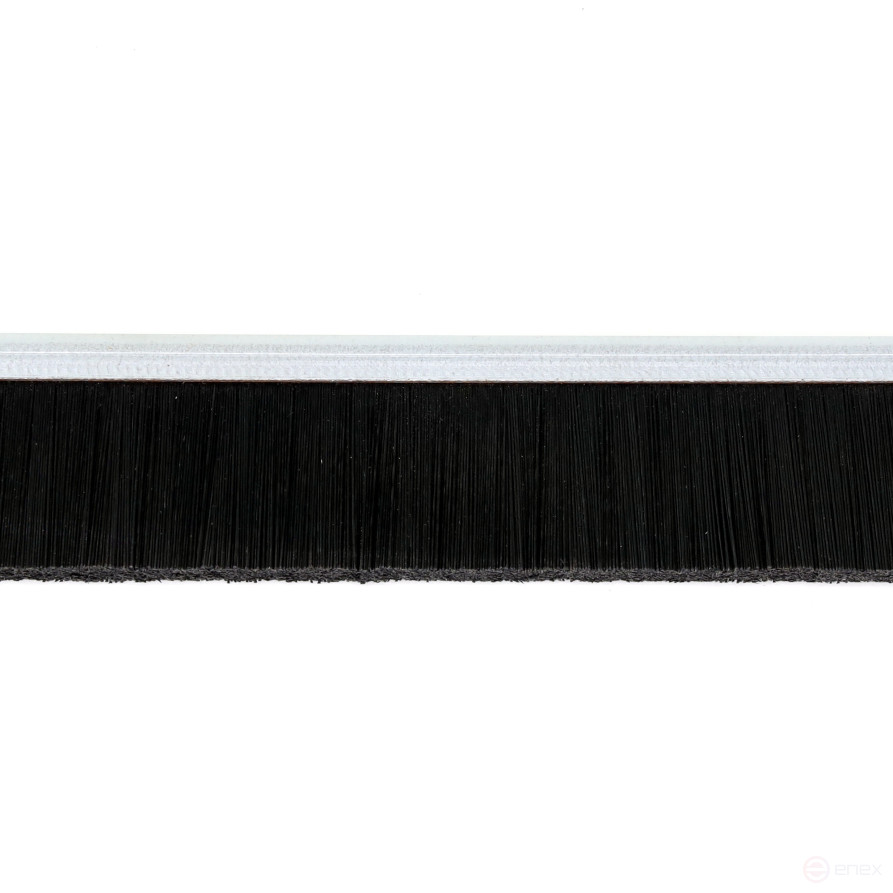 Strip brush linear sealer 2500*25*5 , pile height 20 mm PPL black 0.20 (EB-1119)