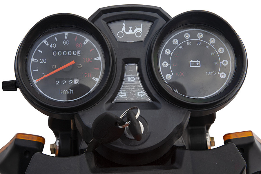 Грузовой электротрицикл Rutrike D4 NEXT КАБИНА 1800 60V1500W, синий