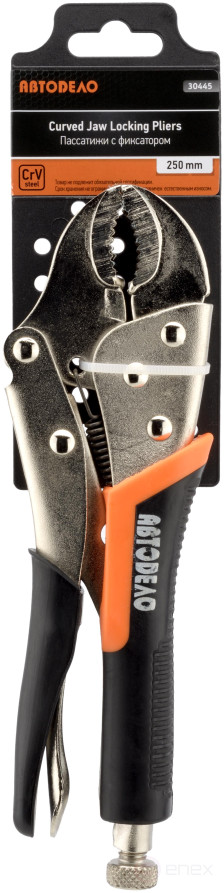 Pliers with a lock 250mm (Avtodor) (30445)