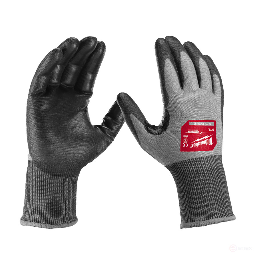 Hi-Dex protective gloves 4/D, 8/M