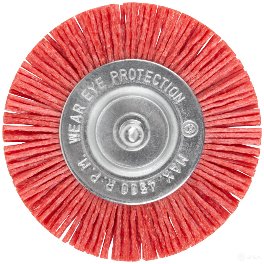 Щетка для дрели, тип "Плоская", нейлон, 75 мм, блистер, CUTOP Profi