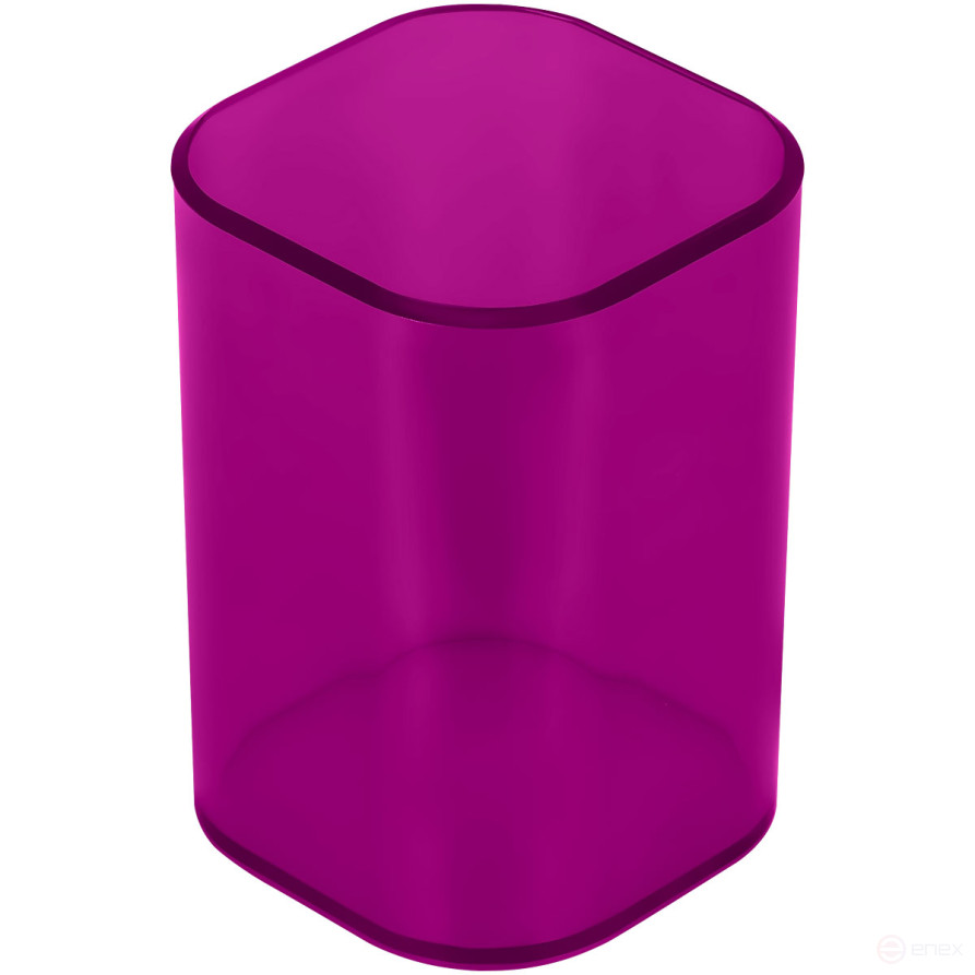 Stand-glass STAMM "Favorite", plastic, square, tinted purple