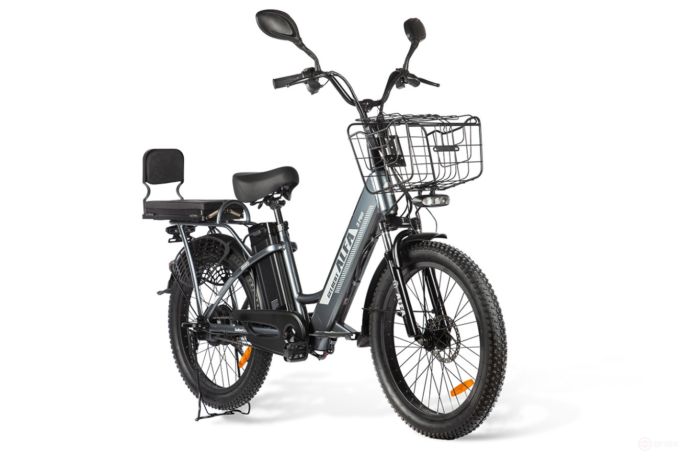 Электровелосипед Gelbert ALFA 3 PRO, синий