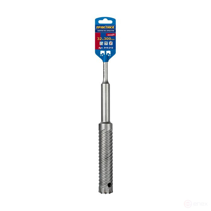 Сверло по арматуре SDS-plus ПРАКТИКА 32*300 серия Эксперт (915-212)
