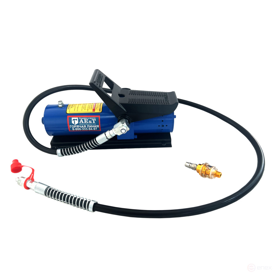 0.69L pneumohydraulic pump with hose T08069 AE&T