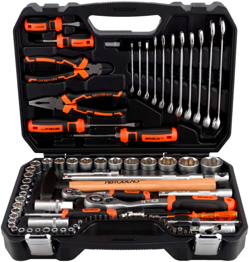 Tool Kit 90pr. 1/2" DR 1/4" DR AvtoDelo PRO (39890)