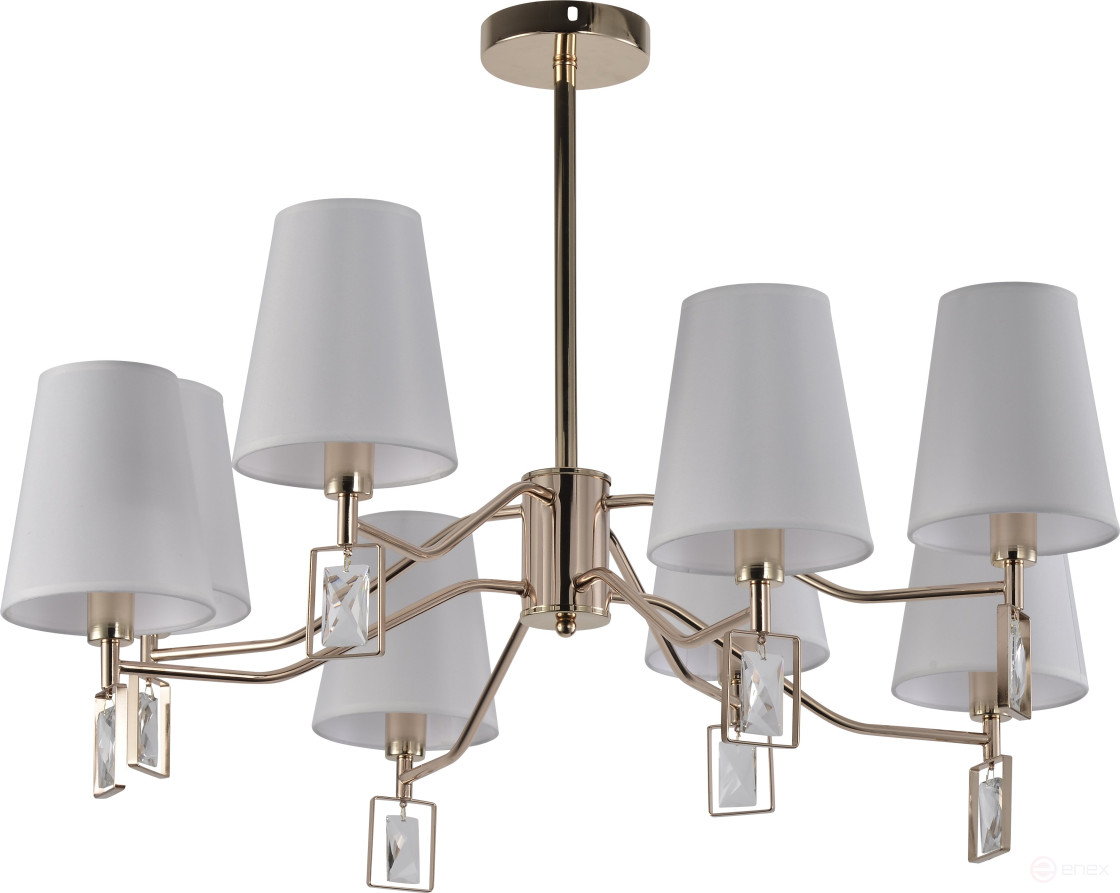 Rivoli Cristal Chandelier 2095-308 8 x E14 40W classic