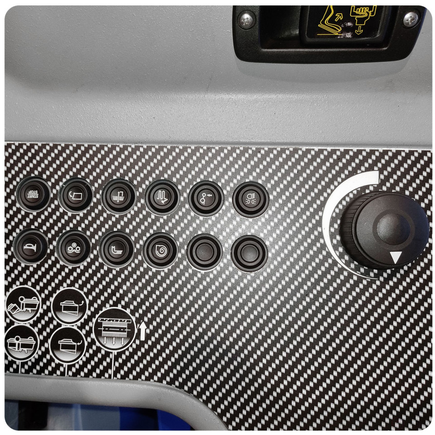 Подметально-поломоечная машина с местом оператора с дизельным двигателем I 115 SSDB