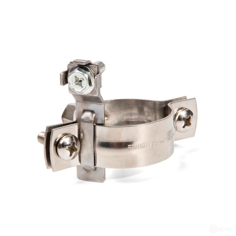 Хомут трубный заземления ТХЗ (INOX) 2"