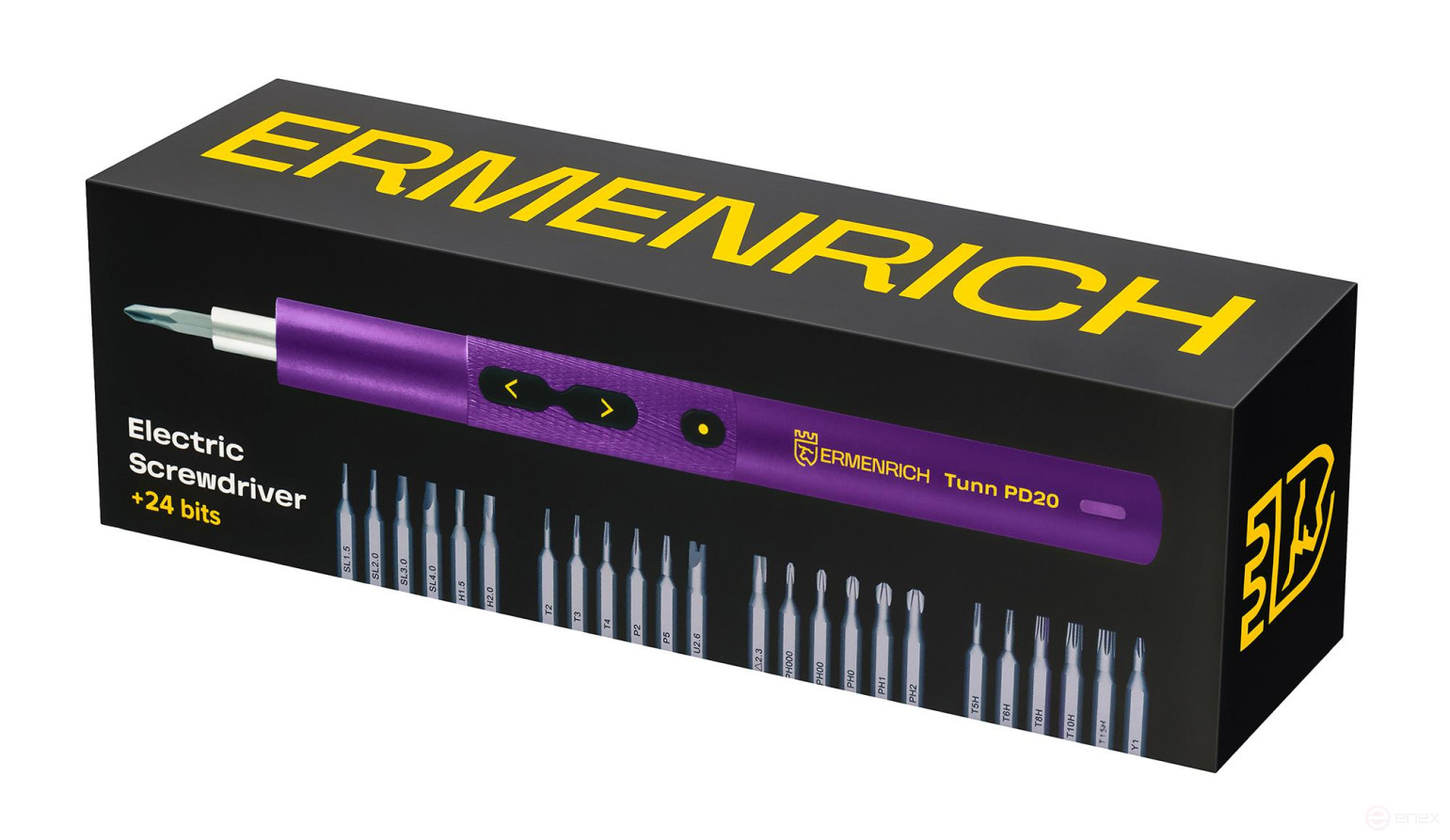 Precision screwdriver Ermenrich Tunn PD20