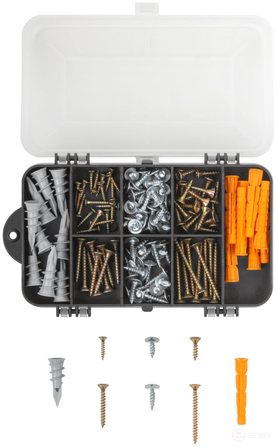 Universal fastener set 278 pcs.