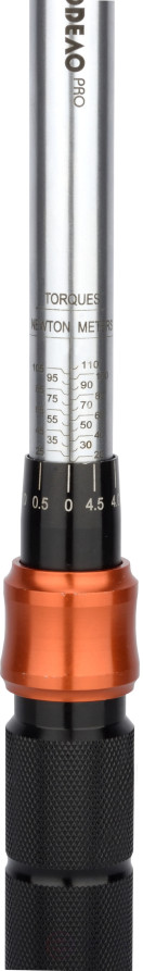 Ключ динамометр. предельный правая-левая резьба 3/8" (20-110Nм; 280mm) АвтоDело PRO 40343