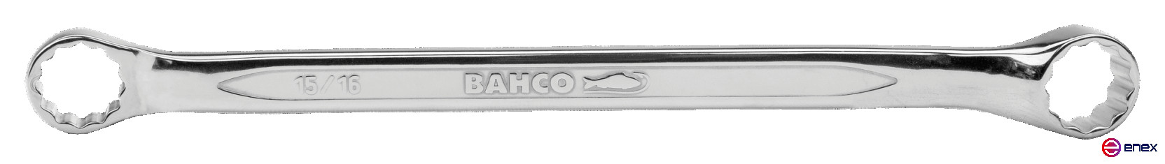 Двусторонний изогнутый накидной ключ, 9/32x11/16