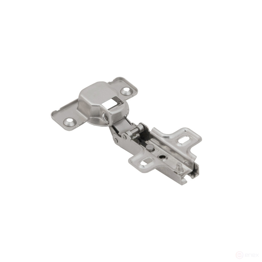 Петля накладная с пружиной 48мм h2 slide-on AKS PLUS 60г (саморезы, заглушки)