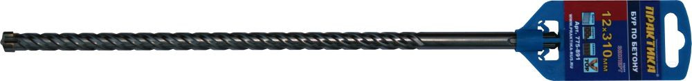 Drill bit SDS-plus PRACTICE 12 x 250/310 mm, X-type series "Expert" on concrete (775-891)