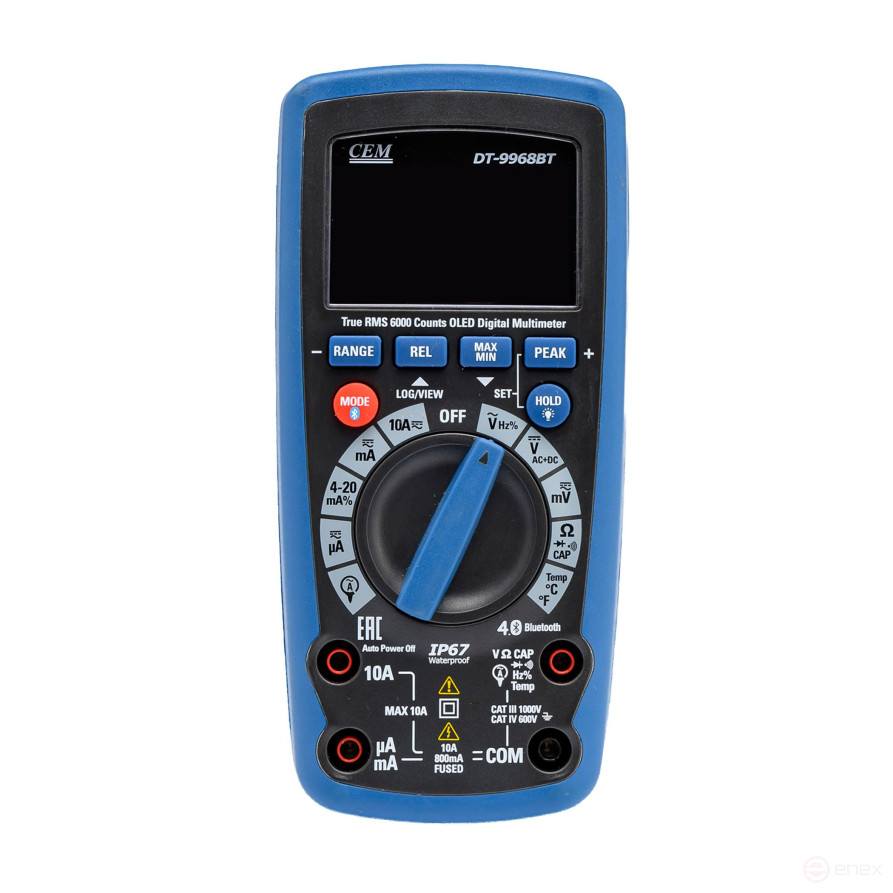 DT-9968BT Мультиметр цифровой с функцией True RMS