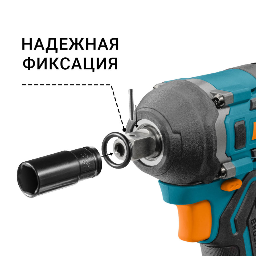 Battery wrench BORT BSR-21U-S (without battery and storage)