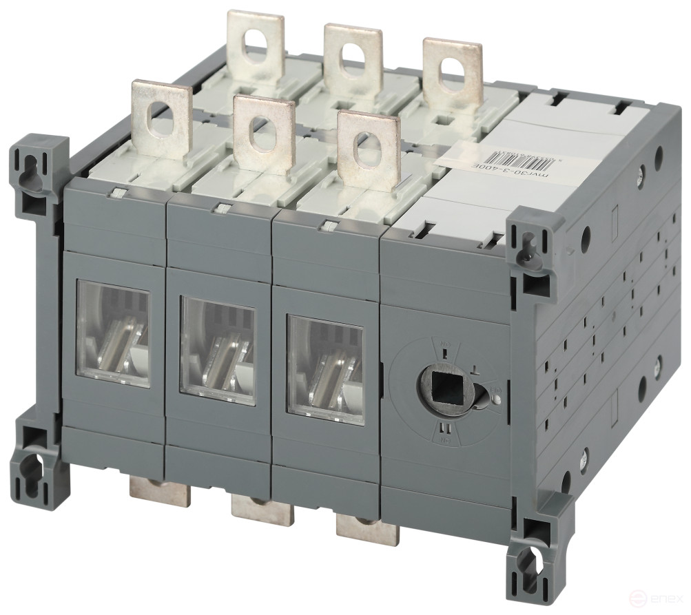 Выключатель-разъединитель ВНК-37-71130 ЭРА PRO mvr30-3-400E 3П 400А на 2 направления с фронтальной рукояткой управления