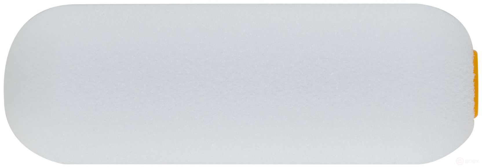 Валик, ядро 35 мм, пенополиэстер, мелкопористый, под 6 мм ручку, желт., 100 мм