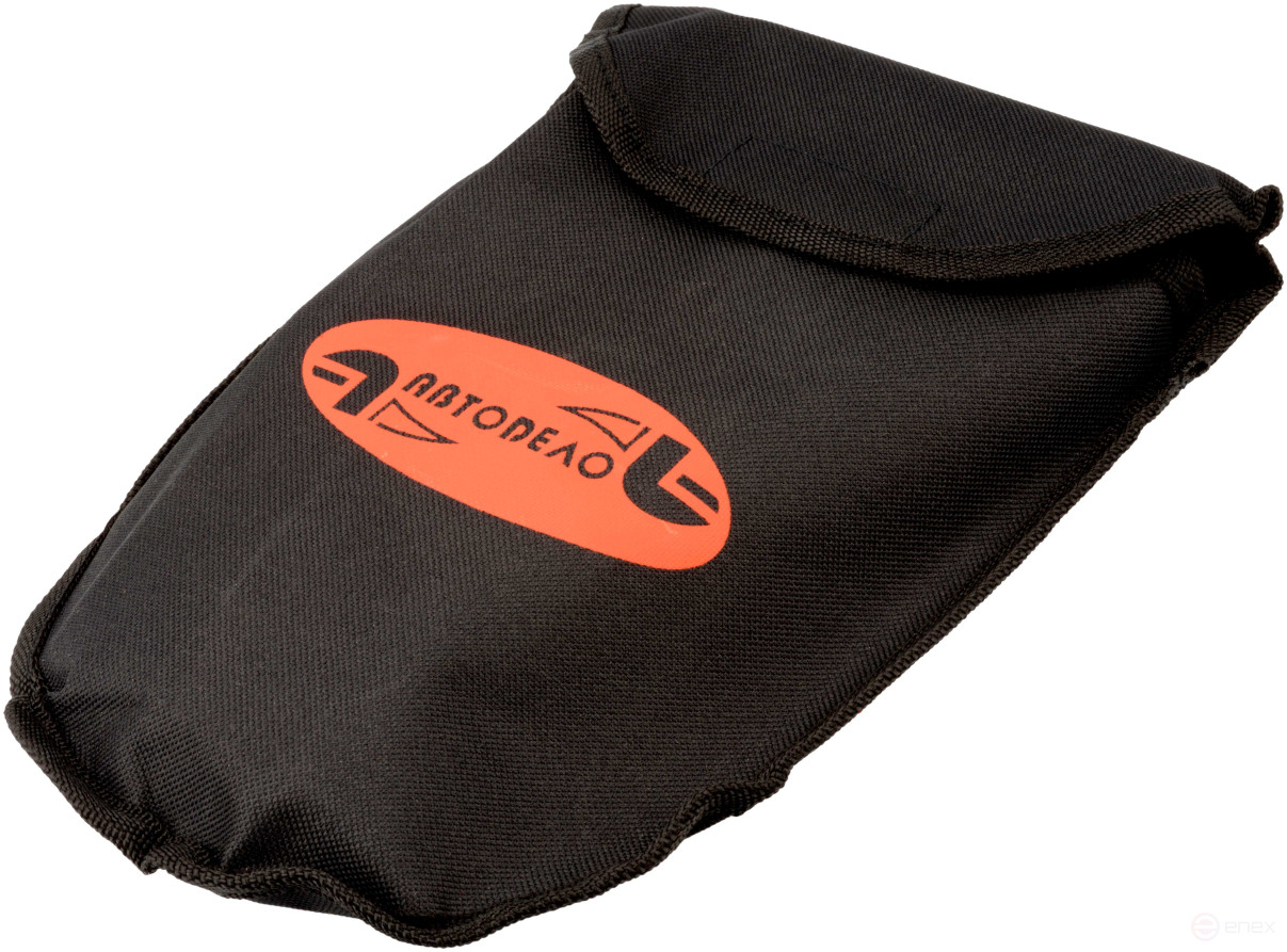 Лопатка автомобильная (L-580мм; складная; с киркой; в чехле) АвтоDело 44001