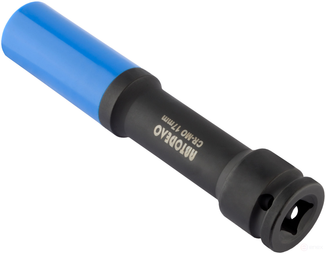 Impact wheel head *17 (DR1/2";L-150mm with plast.protection) Avtodor 39247