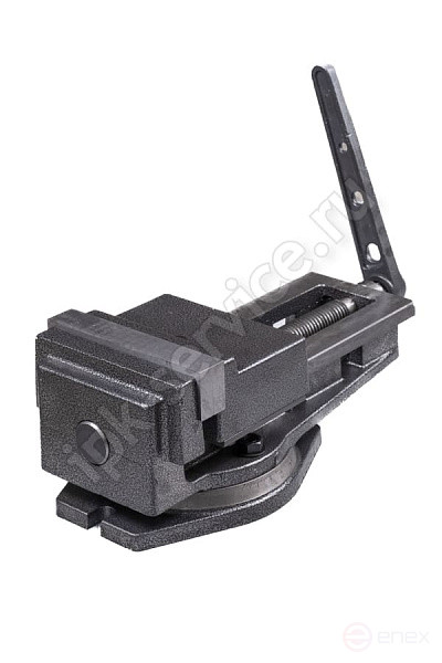 Тиски станочные 136мм с откр.винтом поворотные QB136