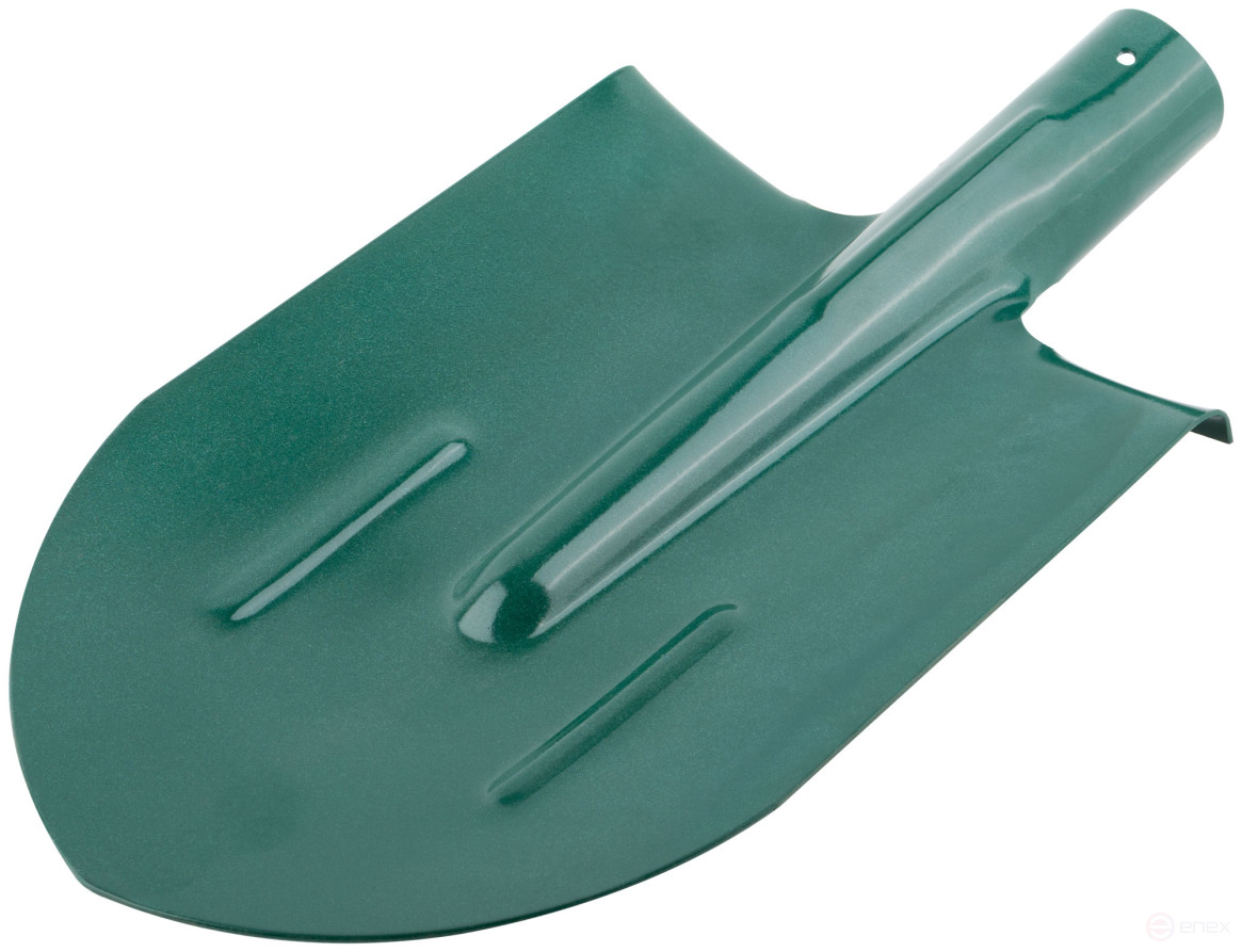 Bayonet shovel without handle, with stiffeners 190x350 mm